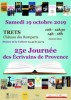 25e Journée des Ecrivains de Provence à Trets