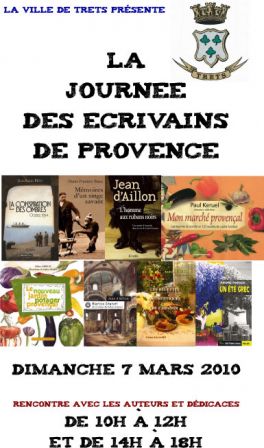 La Journée des Ecrivains de Provence à TRETS